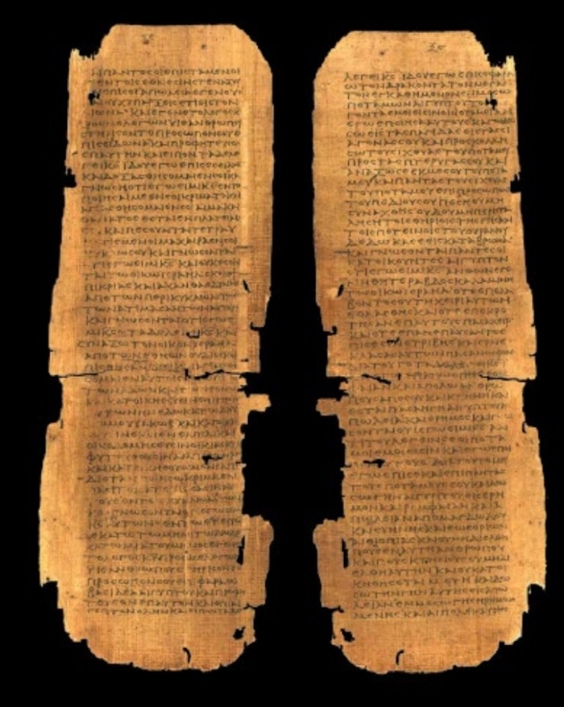 ‘Ezekiel Papyrus’, a biblical document of great value, exhibited in Spain’s national library