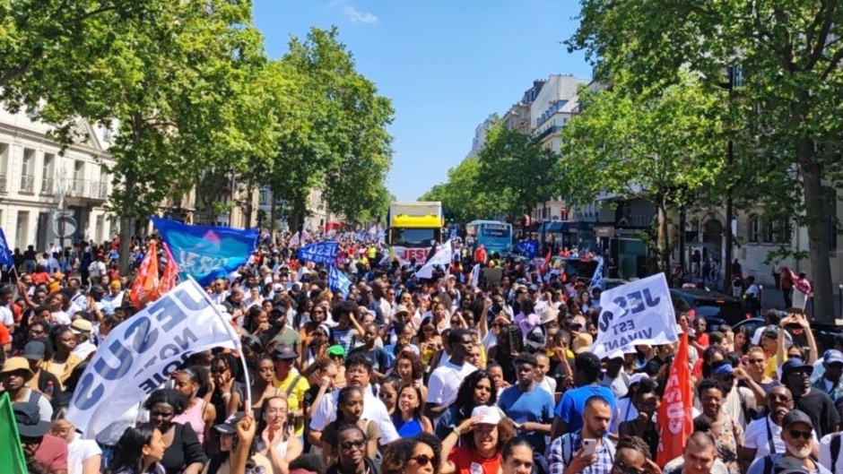 Over 60,000 march for Jesus in France