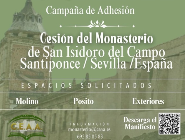 International campaign to support cession of Spain’s first Reformers’ monastery