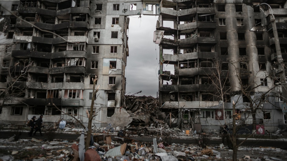 A building  in Ukraine destroyed by the war. / Photo: <a target="_blank" href="https://www.pexels.com/">Алесь Усцінаў</a>, Pexels.,