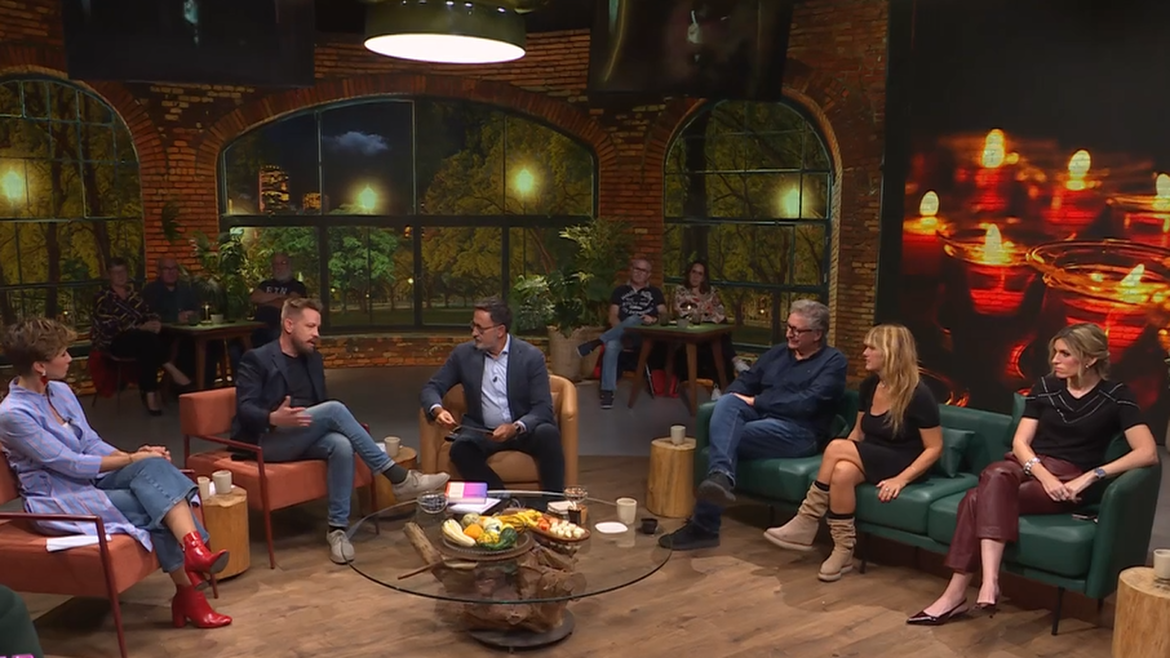 Evangelical pastor Guido Groeneveld, speaking about the basics of the Christian faith on Catalan television TV3. / Screenshot 3CAT.,