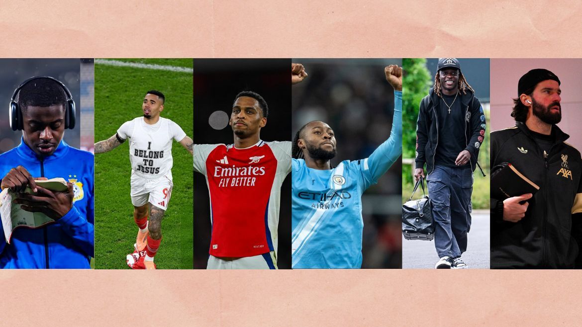 Noah Sadiki, Gabriel Jesus, Jurrin Timber, Antoine Semenyo, Jeremy Doku and Allison Becker.,