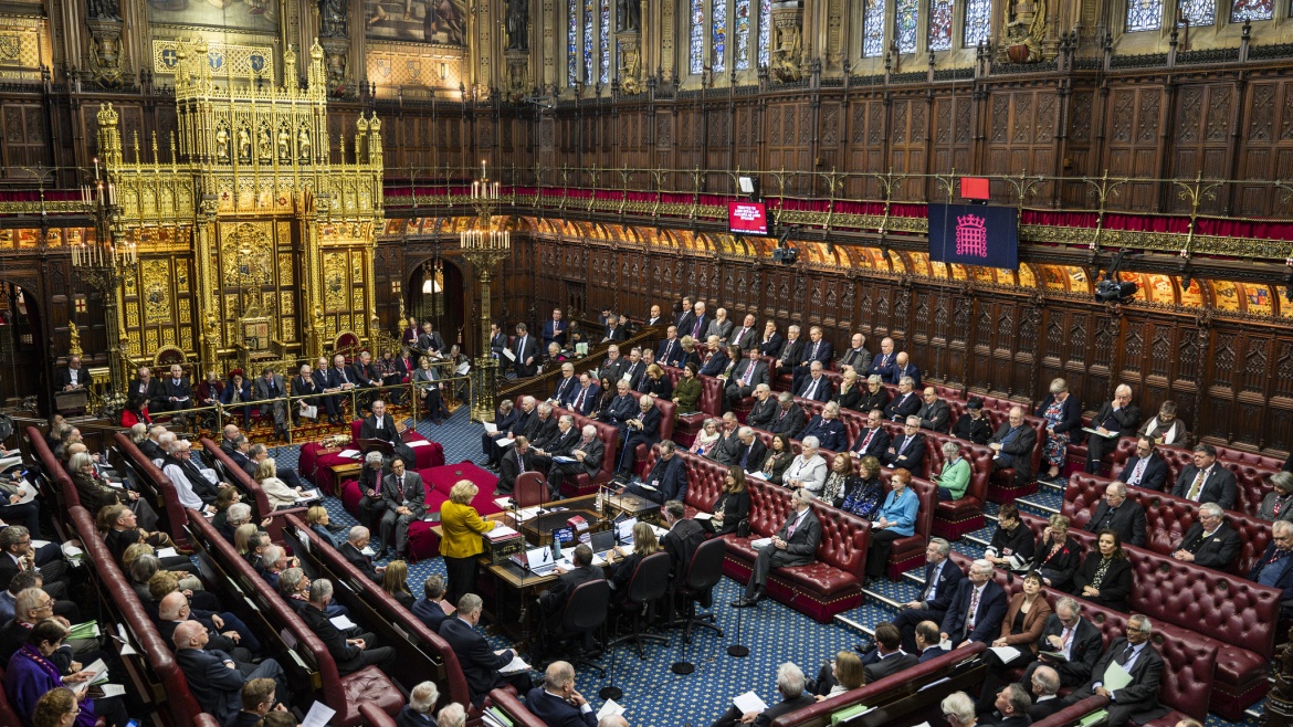 A view of the House of Lords during a sitting in February 2026. / Photo: Copyright <a target="_blank" href="https://www.flickr.com/photos/ukhouseoflords/55076018649/">Flickr House of Lords</a>.,