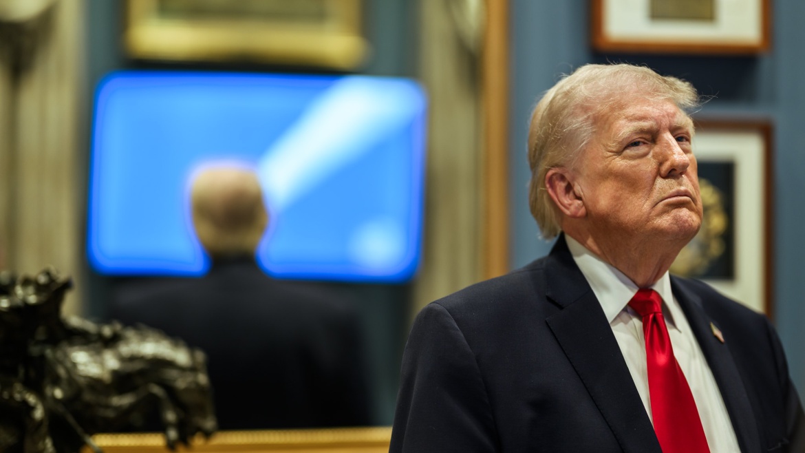 Donald Trump, in an image shared by the White House, April 2026. / Photo: <a target="_blank" href="https://www.flickr.com/photos/whitehouse/55210355732/">White House, Daniel Torok</a>.,