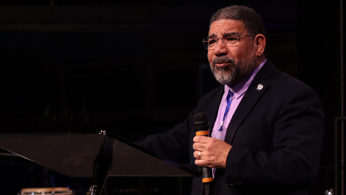 José Montas, at AIG Latinos BFP conference in Nidda. / Photo: Orlando di Canito.,
