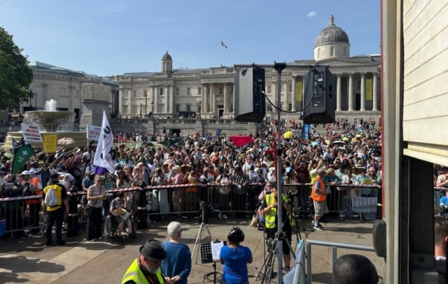 Thousands marched for Jesus in London 25 years later Thousands marched for Jesus in London 25 years later
