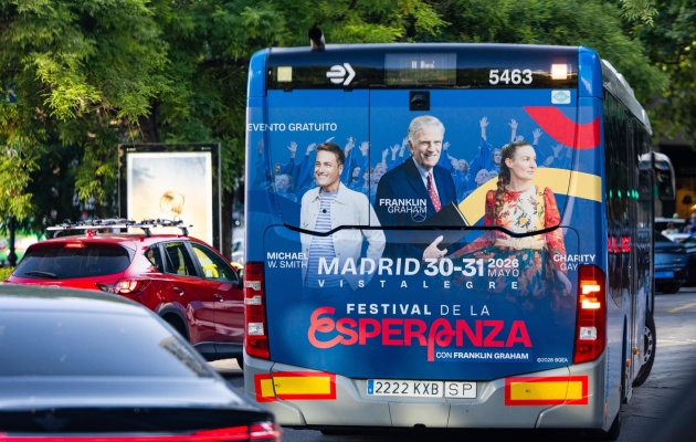 “My father used radio and TV, now we reach many online. But I spend as much time as I can doing festivals like in Madrid”
