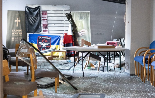 “A missile struck, everything in a radius of 150 metres was devastated”