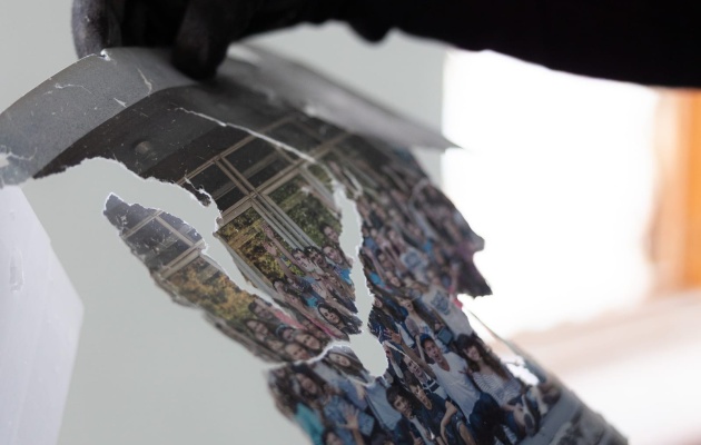 “A missile struck, everything in a radius of 150 metres was devastated”
