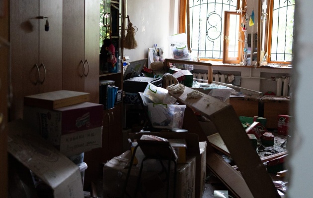 “A missile struck, everything in a radius of 150 metres was devastated”