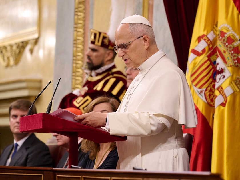 At a parliament devoted to the Pope, everyone picks the pontiff who interests them most