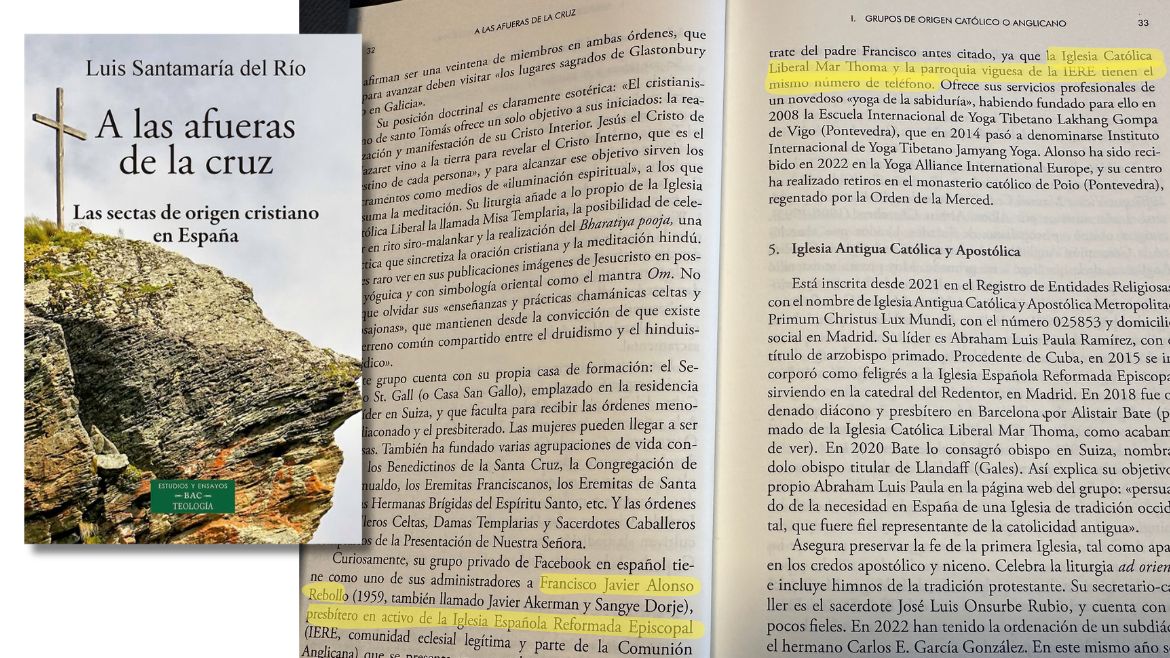 Freemasonry and esotericism within the Anglican Church of Spain led to resignations