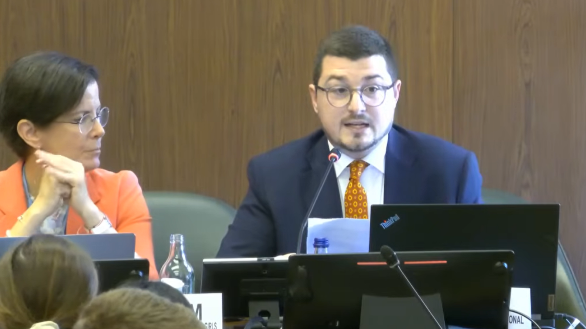 The declaration was presented at a side event of the 62nd session of the UN Human Rights Council. / <a target="_blank" href="https://adfinternational.org/">ADF</a>,