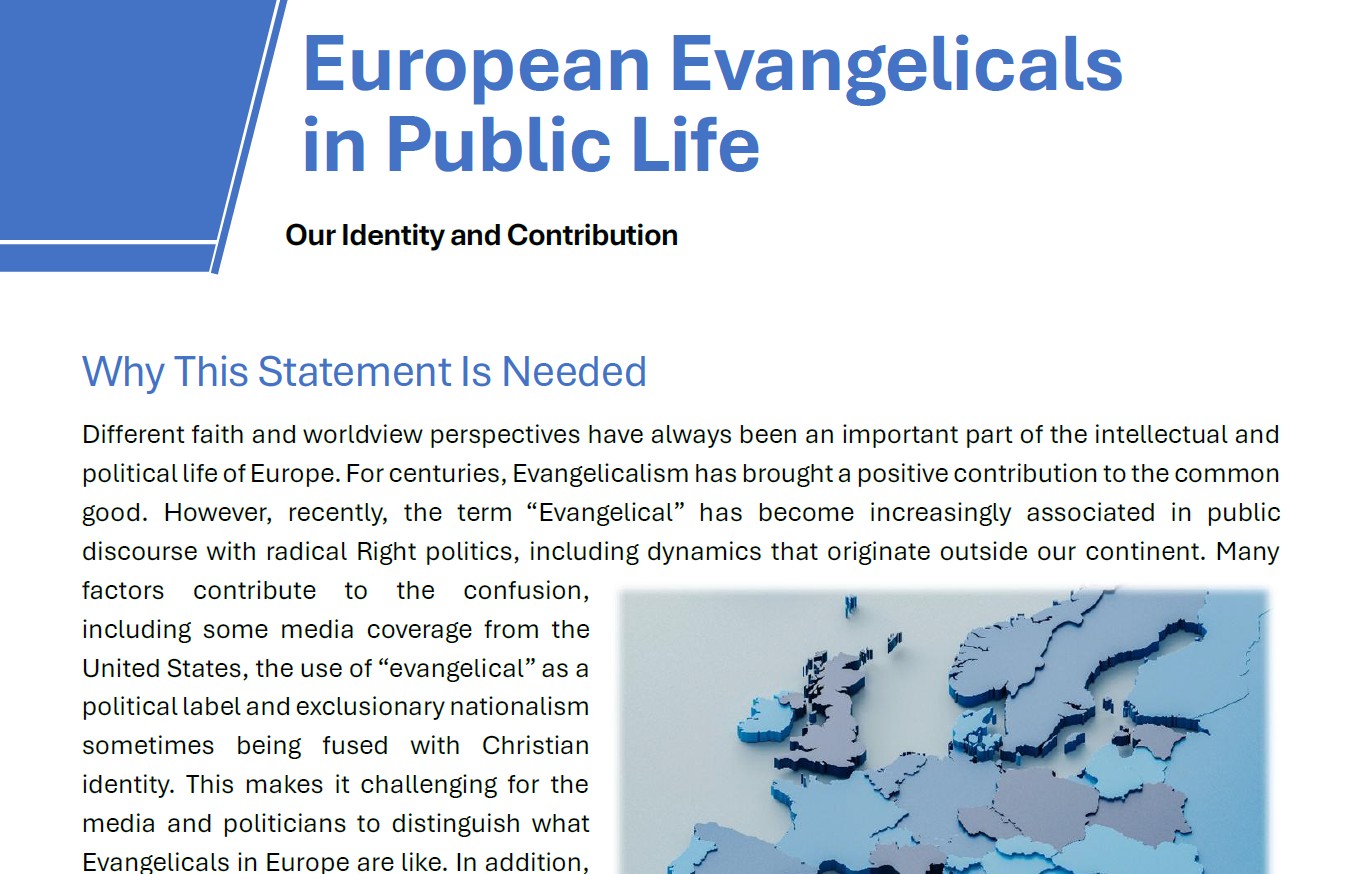 Who are Europe’s evangelicals, and what are they seeking to achieve in public life?