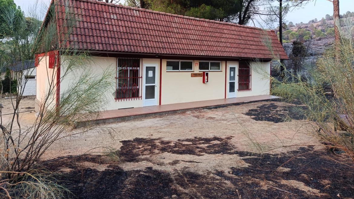 The buildings in Pinos Reales have not been damaged. / EEA.,