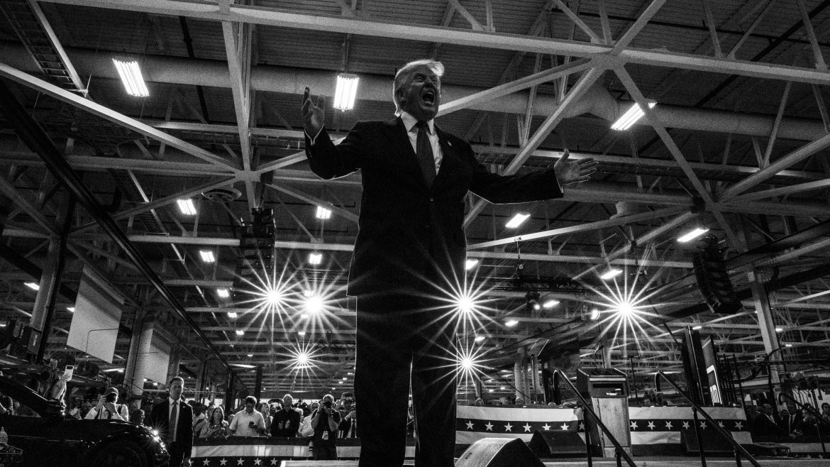 US president Donald Trump at a rally in Michigan, July 2026. / Photo: <a target="_blank" href="https://www.flickr.com/photos/whitehouse/55429087498/">Daniel Torok</a>, Flickr White House.,