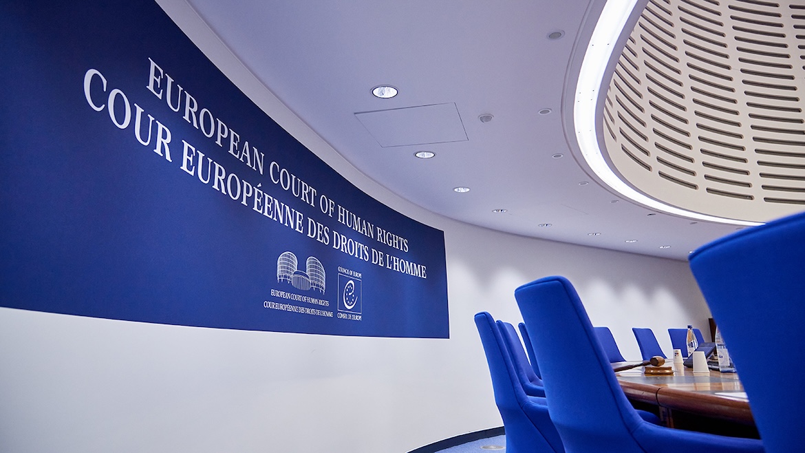 The main courtroom of the European Court of Human Rights in Strasbourg. / Photo: <a target="_blank" href="https://www.echr.coe.int/">ECHR</a>.,