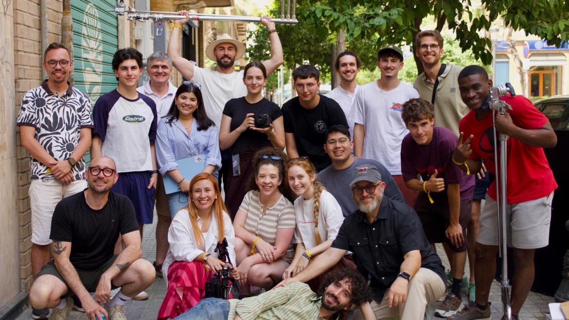 Participants of the Film Academy July 2026 course in Valencia, Spain. / Photo: <a target="_blank" href="https://agape.org/">Ágape España</a>.,