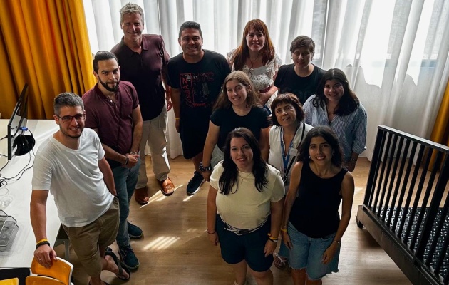 Europeans interested in multimedia and faith trained for two weeks in Valencia