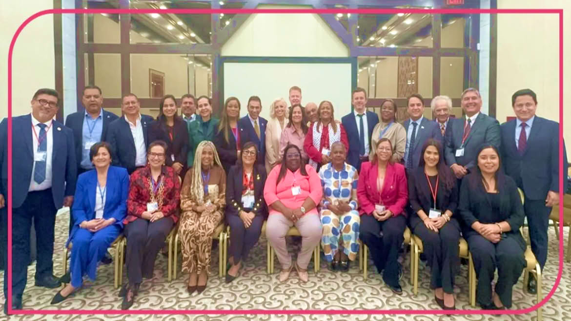 Participants in the Global Forum for Life, Family and Freedoms.,