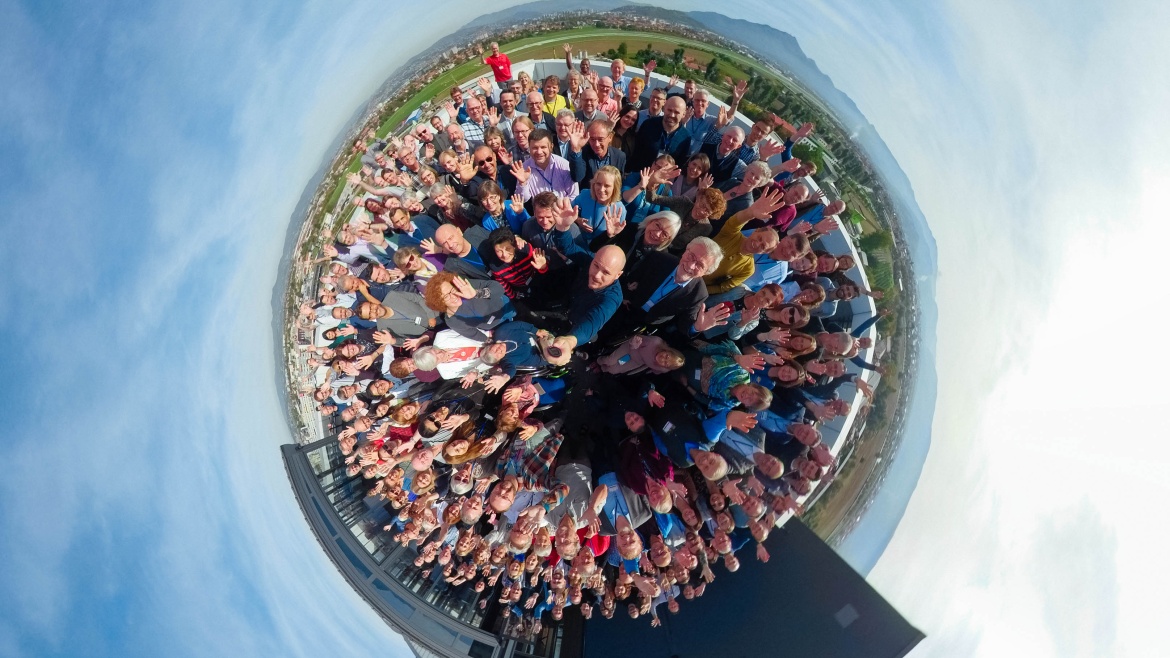 Participants of the last Hope for Europe conference, in Sarajevo, Bosnia-Herzegovina, 2022. / Photo: <a target="_blank" href="https://www.europeanea.org/">European Evangelical Alliance</a>.,