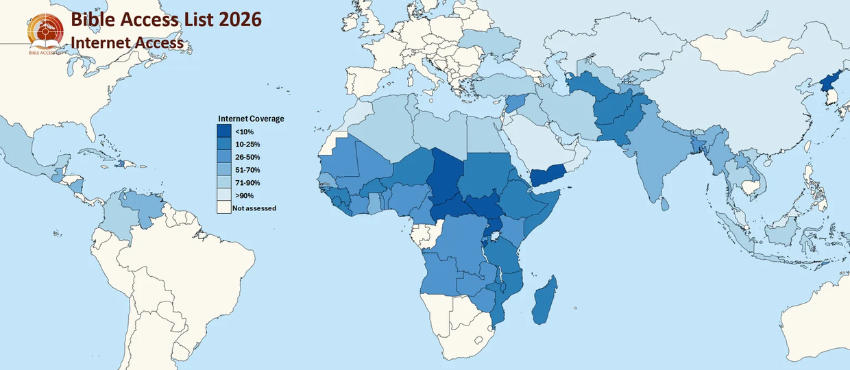 Over 500 million Christians are unable to read the Bible Over 500 million Christians are unable to read the Bible