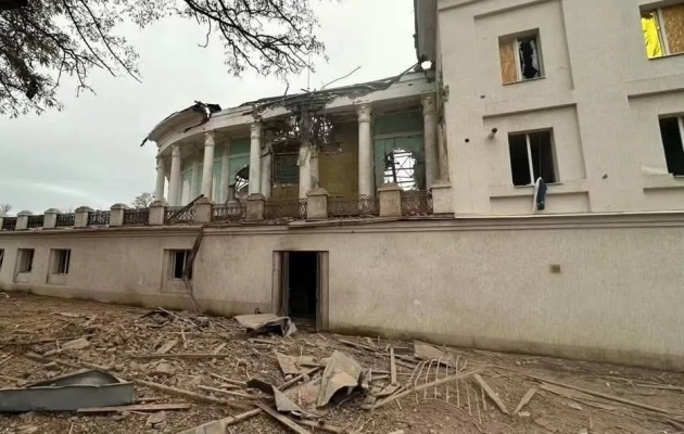 On a Sunday morning, Russia destroys Pentecostal worship place in Kramatorsk
